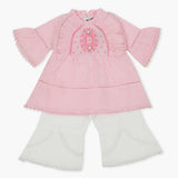 Girls Half Sleeves Suit - Pink, Girls Suits, Chase Value, Chase Value