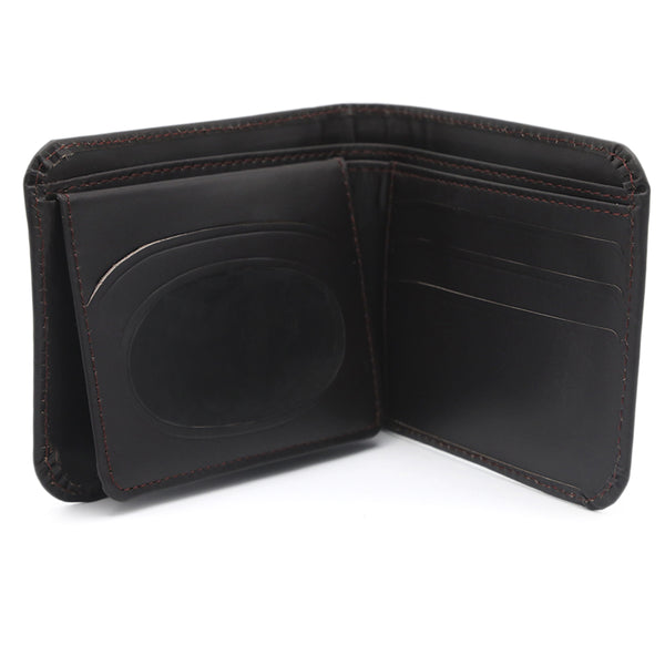 Men's Leather Wallet - Maroon, Men's Wallets, Chase Value, Chase Value