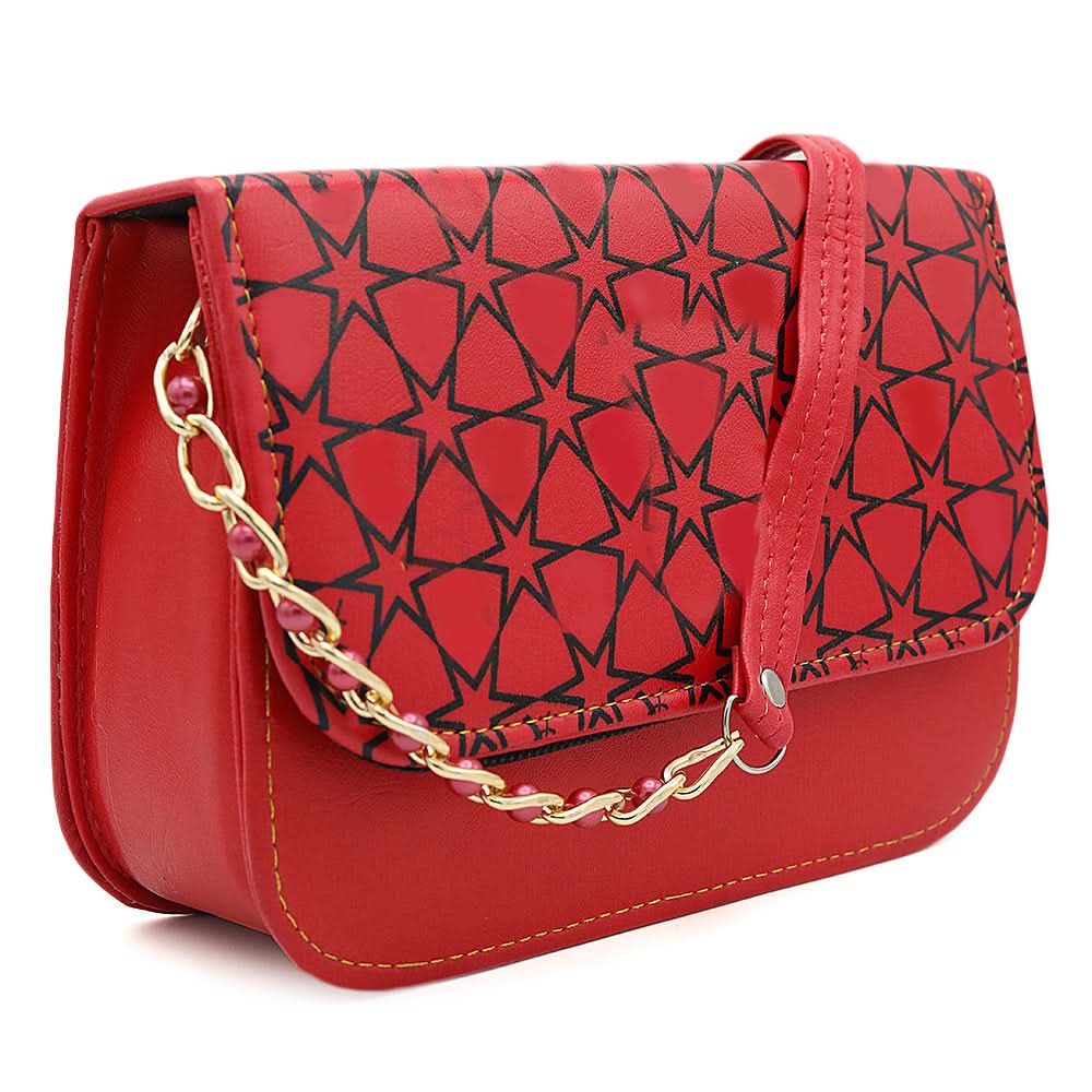 Women's Shoulder Bag 3131 - Red, Women, Bags, Chase Value, Chase Value