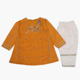Girls Shalwar Suit - Mustard, Girls Shalwar Kameez, Chase Value, Chase Value
