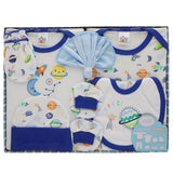 Newborn Gift Set 8Pcs - Royal Blue, Kids, Gift Set, Chase Value, Chase Value