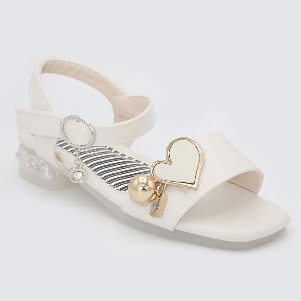 Girls Heels - White, Girls Heels, Chase Value, Chase Value