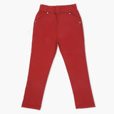 Girls Pant - Maroon, Girls Pants & Capri, Chase Value, Chase Value