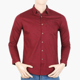 Men's Casual Shirt - Maroon, Men's Shirts, Chase Value, Chase Value