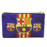 Pencil Pouch Three Zipper - Blue, Pencil Boxes & Stationery Sets, Chase Value, Chase Value