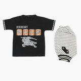 Boys Half Sleeves Suit - Black, Boys Sets & Suits, Chase Value, Chase Value