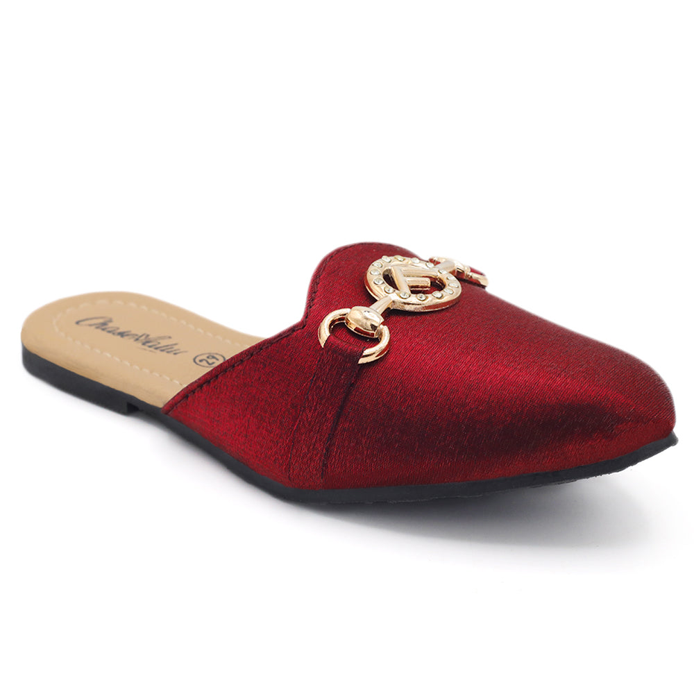 Girls Slipper - Maroon, Girls Slippers, Chase Value, Chase Value