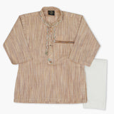 Newborn Boys Shalwar Suit - Light Brown, Newborn Boys Shalwar Suits, Chase Value, Chase Value