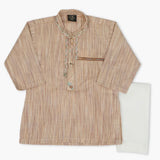 Newborn Boys Shalwar Suit - Light Brown, Newborn Boys Shalwar Suits, Chase Value, Chase Value
