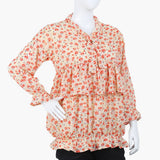 Women's Printed Western Top - Fawn, Women T-Shirts & Tops, Chase Value, Chase Value