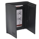 Men's Leather Wallet - Black, Men's Wallets, Chase Value, Chase Value