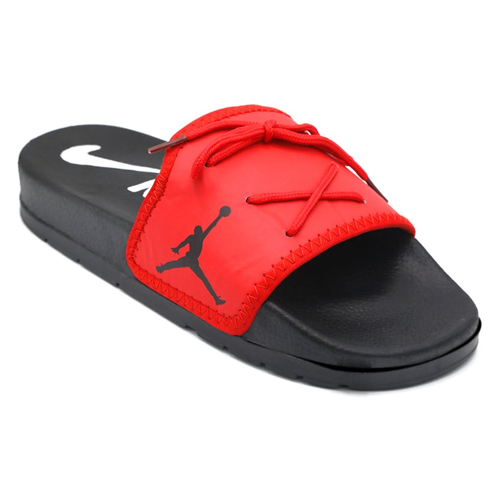 Men's Slider - Red, Men's Slippers, Chase Value, Chase Value