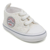 Newborn Girls Booties Shoes - White, Newborn Caps, Shoes & Socks, Chase Value, Chase Value