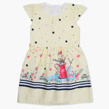 Girl's Cotton Frock - Lemon, Girls Frocks, Chase Value, Chase Value