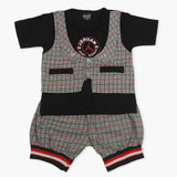 Boys Half Sleeves Suit - Black, Boys Sets & Suits, Chase Value, Chase Value