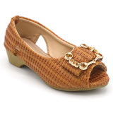 Girls Heels - Mustard, Girls Heels, Chase Value, Chase Value