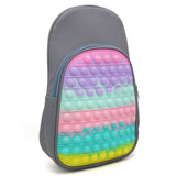 Pop It Bag Pack - Grey, School Bags, Chase Value, Chase Value