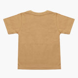 Boys Half Sleeves T-Shirt - Brown, Boys T-Shirts, Chase Value, Chase Value