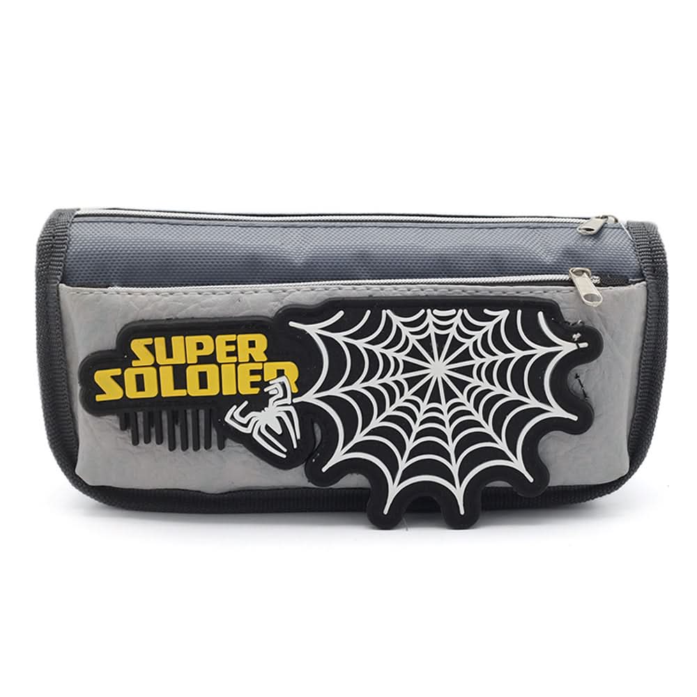Pencil Pouch - Light Gary, Pencil Boxes & Stationery Sets, Chase Value, Chase Value