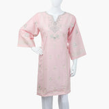 Women's Embroidered Kurti - Pink, Women Ready Kurtis, Chase Value, Chase Value