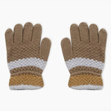Boys woolen Gloves - Beige, Boys Caps & Gloves, Chase Value, Chase Value