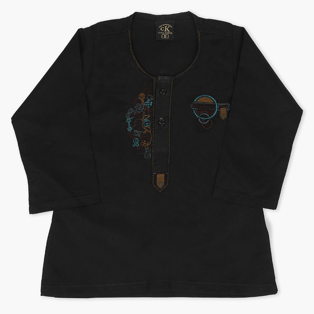 Newborn Boys Shalwar Suit - Black, Newborn Boys Shalwar Suits, Chase Value, Chase Value