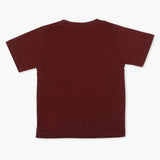 Boys Half Sleeves Polo T-Shirt - Maroon, Boys T-Shirts, Chase Value, Chase Value