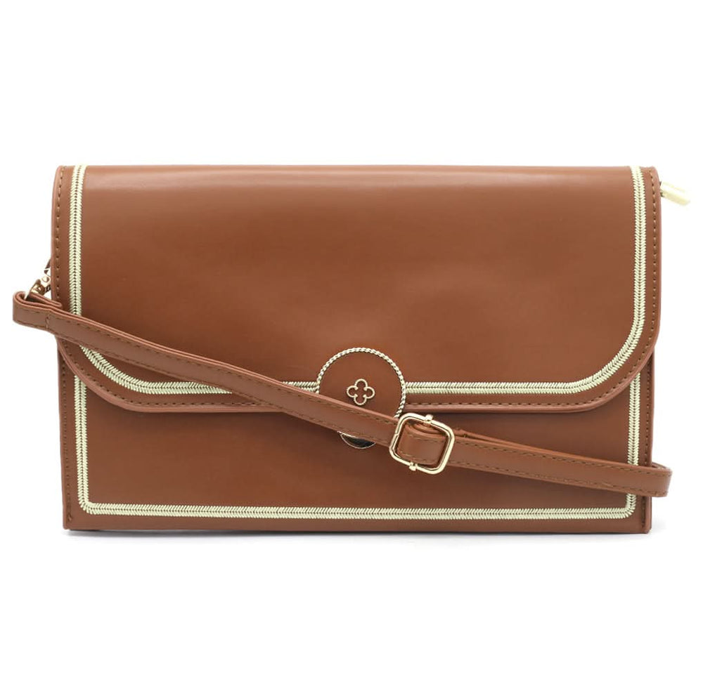 Women's Clutch - Brown, Women Clutches, Chase Value, Chase Value