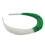 Girls Hair Band 14 Aug - Green-White, Girls Hair Accessories, Chase Value, Chase Value