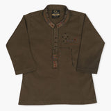Newborn Boys Shalwar Suit - Olive Green, Newborn Boys Shalwar Suits, Chase Value, Chase Value