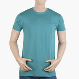 Men's Half Sleeves T-Shirt - Teal, Men's T-Shirts & Polos, Chase Value, Chase Value