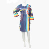 Women's Digital Printed Kurti - Navy Blue, Women Ready Kurtis, Eminent, Chase Value