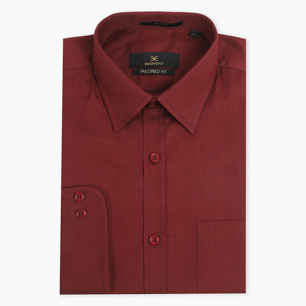 Eminent Men's Formal Shirt - Maroon, Men's Shirts, Eminent, Chase Value