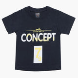 Boys Half Sleeves T-Shirt - Navy Blue, Boys T-Shirts, Chase Value, Chase Value