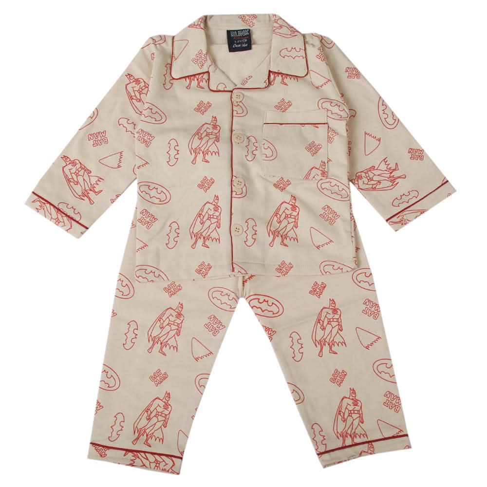Boys Full Sleeves Night Suit - Fawn, Boys Sets & Suits, Chase Value, Chase Value