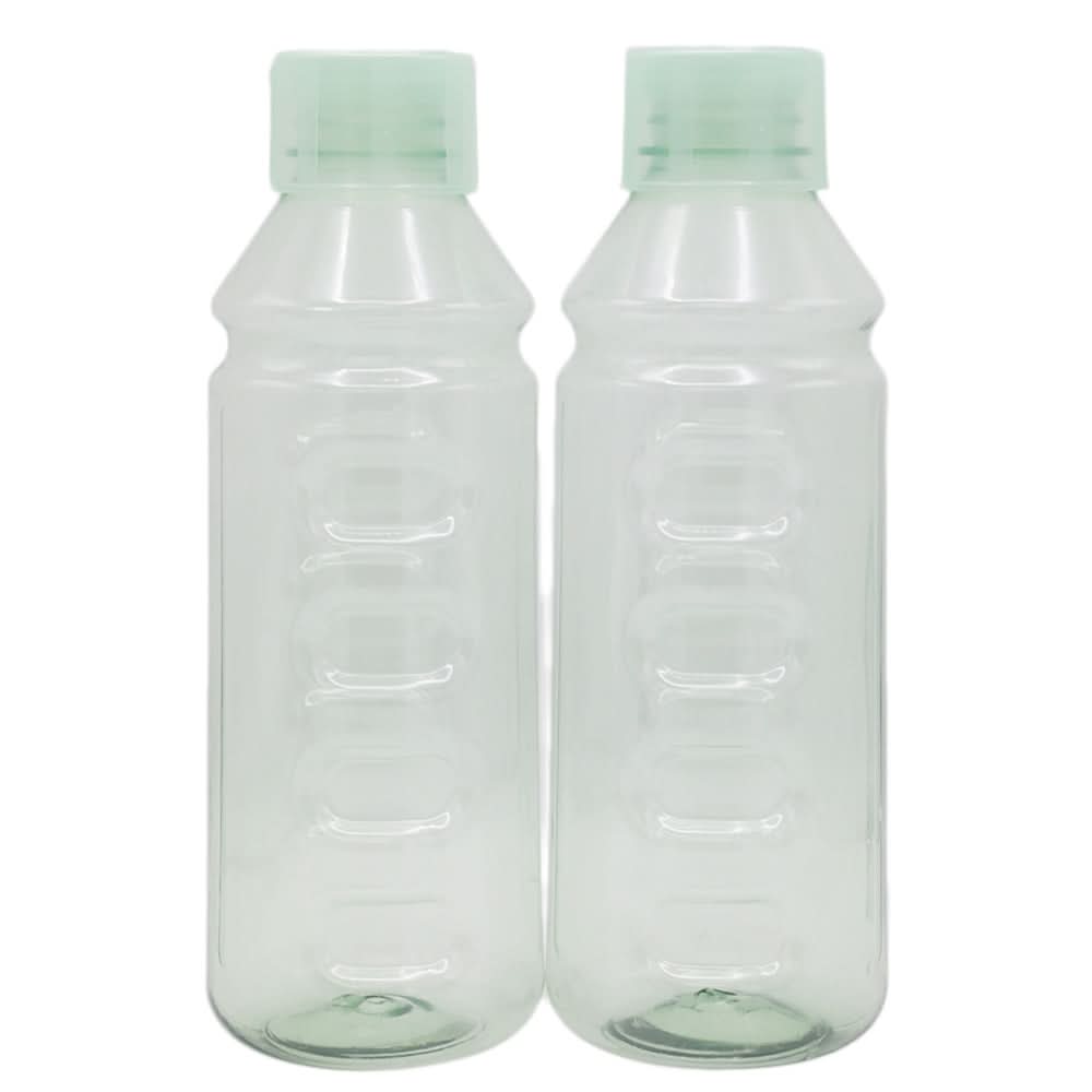 Water Bottle Pack Of 2 - 1200ml - Light Green, Tiffin Boxes & Bottles, Chase Value, Chase Value