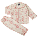 Boys Full Sleeves Night Suit - Fawn, Boys Sets & Suits, Chase Value, Chase Value