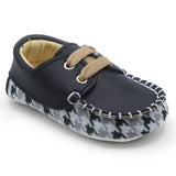 Newborn Boys Booties Shoes - Navy Blue, Newborn Caps, Shoes & Socks, Chase Value, Chase Value