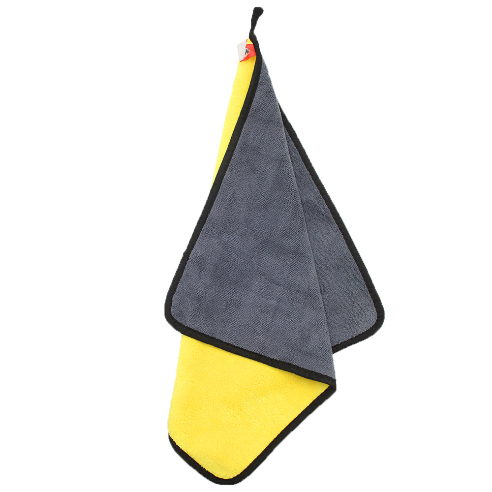 Microfibre Cleaning Towel - Yellow, Kitchen Towels, Chase Value, Chase Value