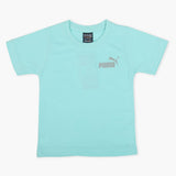 Boys Half Sleeves T-Shirt - Sky Blue, Boys T-Shirts, Chase Value, Chase Value