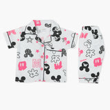 Newborn Girls Half Sleeves Suit - Pink, Newborn Girls Sets & Suits, Chase Value, Chase Value