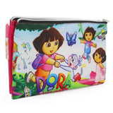 Pencil Pouch Two Zipper - Pink, Pencil Boxes & Stationery Sets, Chase Value, Chase Value