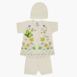 Newborn Girls Half Sleeves Suit - Fawn, Newborn Girls Sets & Suits, Chase Value, Chase Value