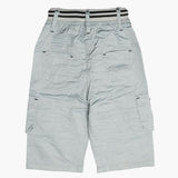 Boys Cotton Bermuda - Steel Blue, Boys Shorts, Chase Value, Chase Value