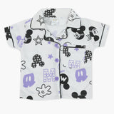 Newborn Girls Half Sleeves Suit - Purple, Newborn Girls Sets & Suits, Chase Value, Chase Value