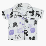 Newborn Girls Half Sleeves Suit - Purple, Newborn Girls Sets & Suits, Chase Value, Chase Value