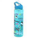 Travel Water Bottle 600ml - Cyan, Home & Lifestyle, Glassware & Drinkware, Chase Value, Chase Value