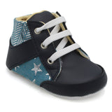 Newborn Girls Booties Shoes - Navy Blue, Newborn Caps, Shoes & Socks, Chase Value, Chase Value