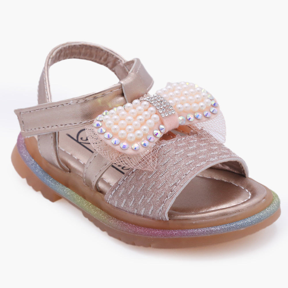 Girls Sandal - Peach, Girls Sandals, Chase Value, Chase Value