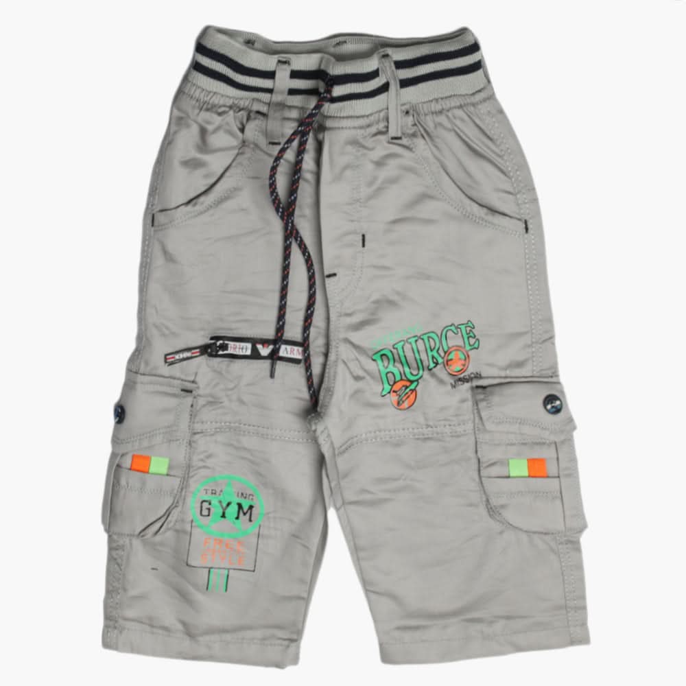 Boys Cotton Bermuda - Dark Grey, Boys Shorts, Chase Value, Chase Value